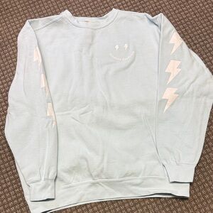 Light Blue Comfort Colors Crewneck Sweater